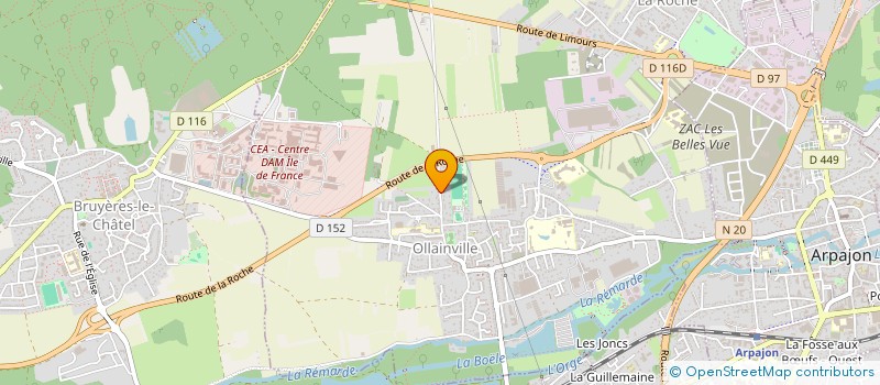 localisation de l'entreprise SDO DENTAL  OLLAINVILLE