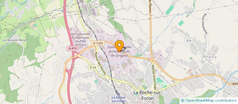 localisation de l'entreprise SDO IMMO  LA ROCHE-SUR-FORON