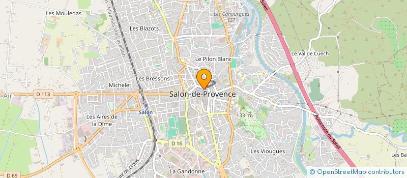 localisation de l'entreprise SDP à SALON-DE-PROVENCE