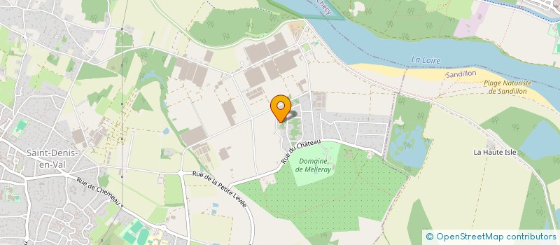 localisation de l'entreprise SDP BAT à SAINT-DENIS-EN-VAL