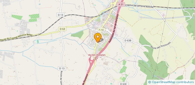 localisation de l'entreprise SDP CONSTRUCTION GENERALE  VENELLES