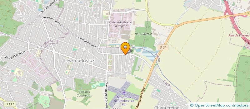 localisation de l'entreprise SDP COUVERTURE  CHELLES