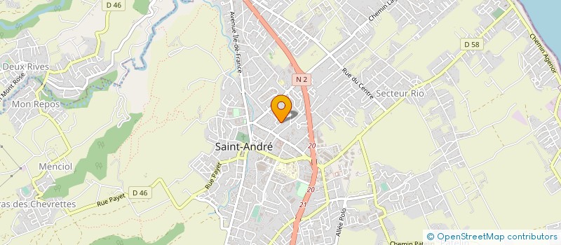 localisation de l'entreprise SDP DISTRIBUTION à SAINT-ANDRE