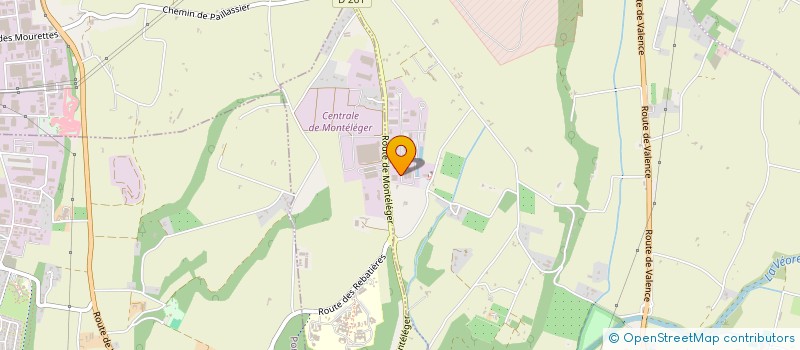 localisation de l'entreprise SDP FINANCE  PORTES-LES-VALENCE