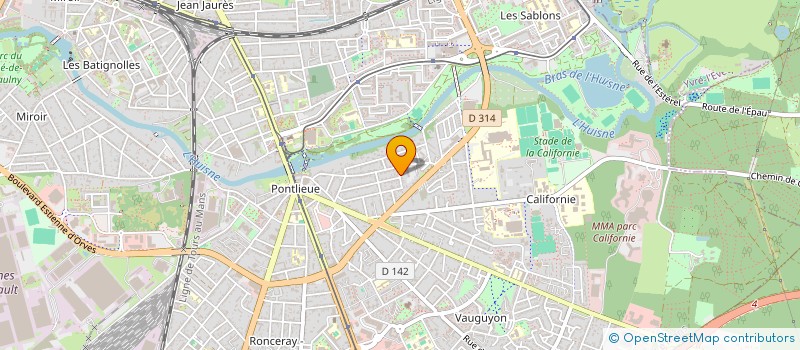 localisation de l'entreprise SDP LE MANS à LE MANS