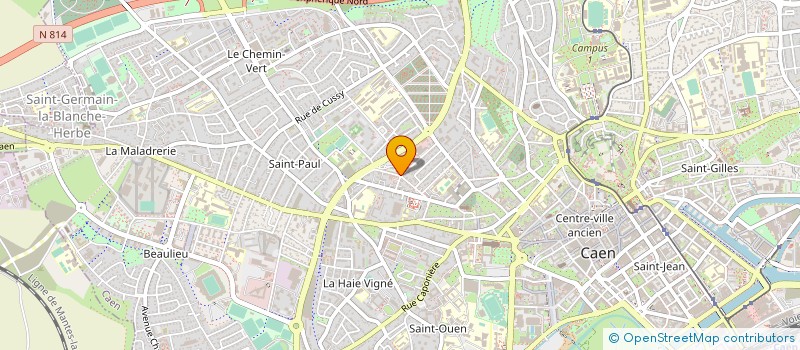 localisation de l'entreprise SDPC à CAEN