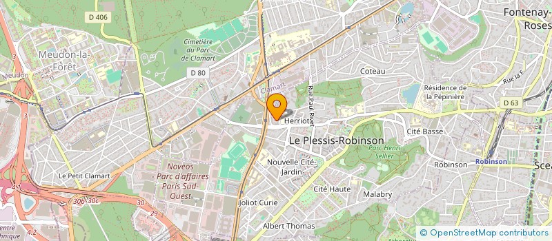 localisation de l'entreprise SDPF à LE PLESSIS-ROBINSON