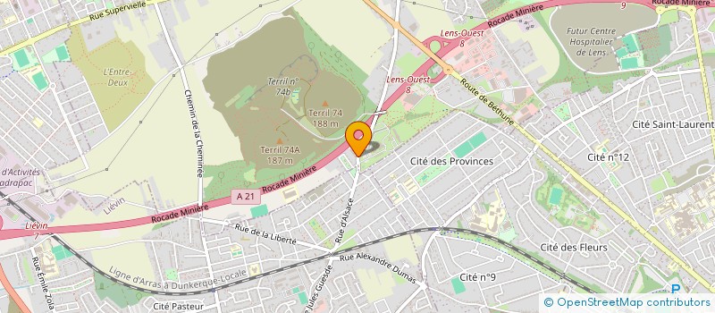 localisation de l'entreprise SDPI FACON à LOOS EN GOHELLE