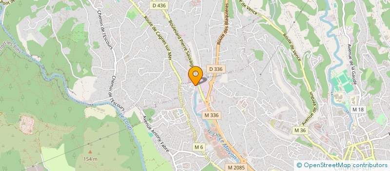 localisation de l'entreprise SDPM à CAGNES-SUR-MER