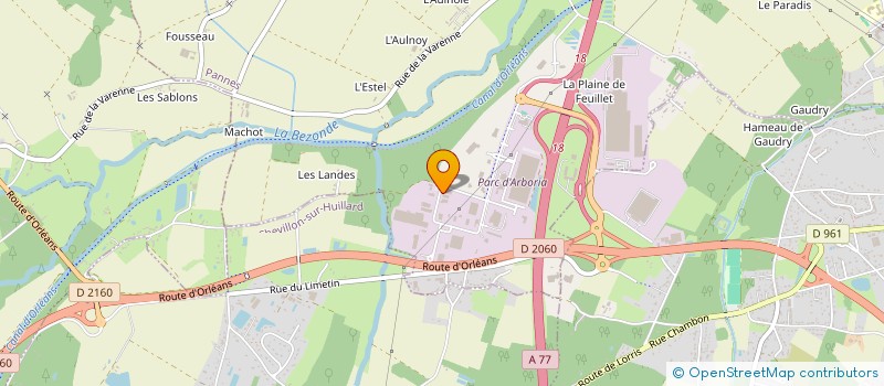 localisation de l'entreprise SDPM à PANNES