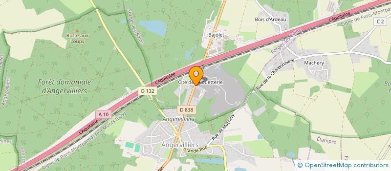 localisation de l'entreprise SDPMF  FORGES-LES-BAINS