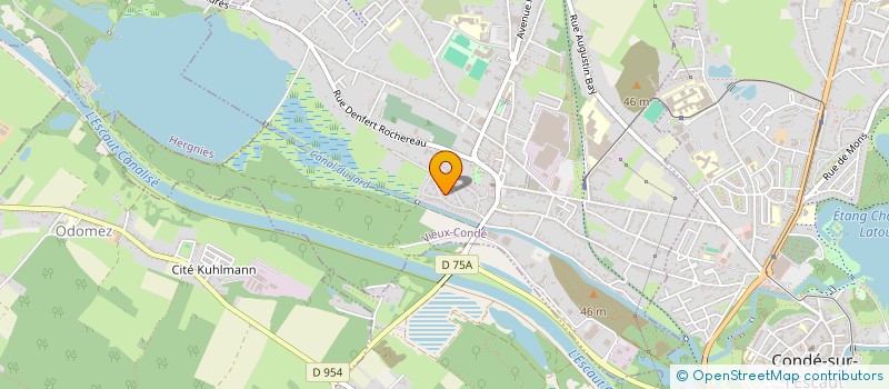 localisation de l'entreprise SDPREST  VIEUX-CONDE