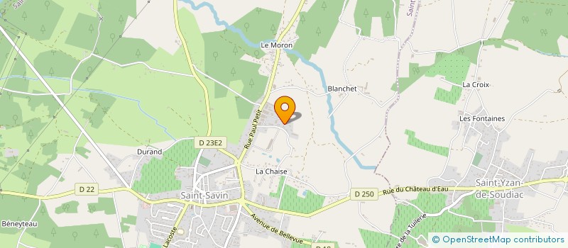 localisation de l'entreprise SDQUEVIN  SAINT-SAVIN