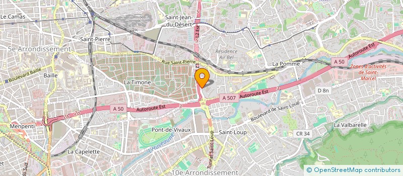 localisation de l'entreprise SDR à MARSEILLE