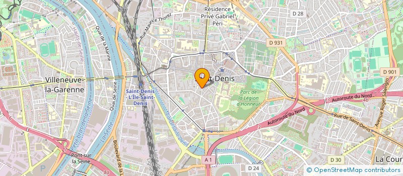 localisation de l'entreprise SDR BATIMENT à SAINT-DENIS