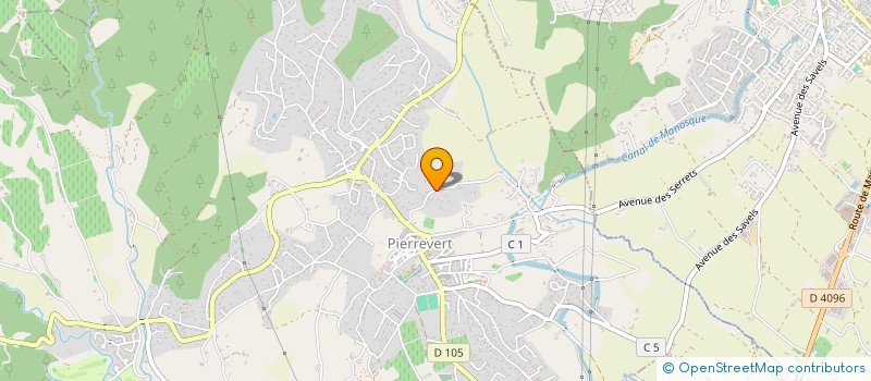 localisation de l'entreprise SDR CONCEPTION  PIERREVERT