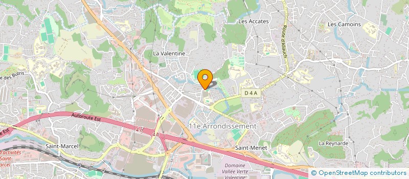 localisation de l'entreprise SDR INVEST à MARSEILLE 11EME