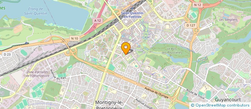 localisation de l'entreprise SDR PROD à MONTIGNY-LE-BRETONNEUX