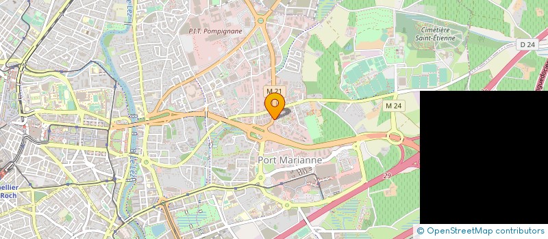 localisation de l'entreprise SDR SARL à MONTPELLIER