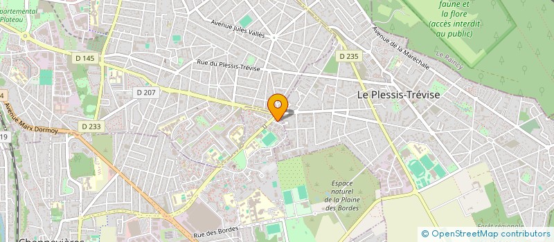 localisation de l'entreprise SDR SERVICE à CHENNEVIERES-SUR-MARNE
