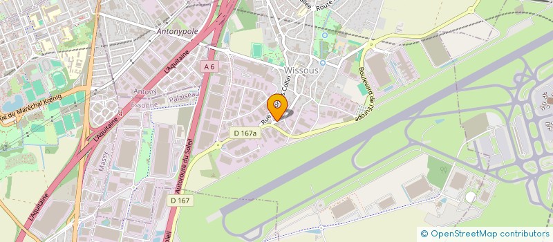 localisation de l'entreprise SDRC SOCIETE DE DEPANNAGE ET RECONSTITUTION DE CHARIOTS à WISSOUS