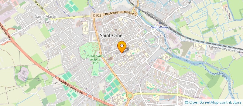 localisation de l'entreprise SDRD à SAINT-OMER