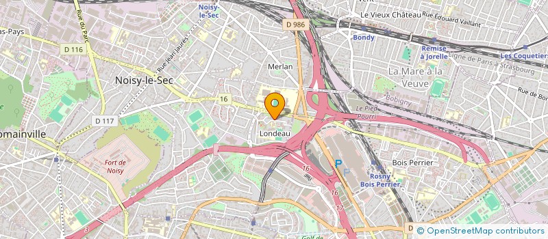 localisation de l'entreprise SDREAMLOC à NOISY-LE-SEC