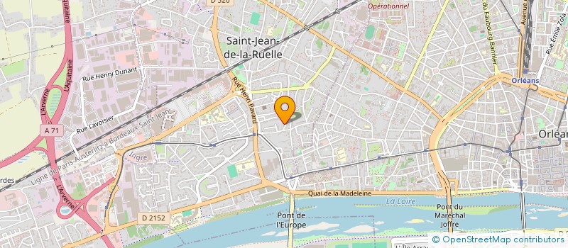 localisation de l'entreprise SDRENOVV à SAINT-JEAN-DE-LA-RUELLE