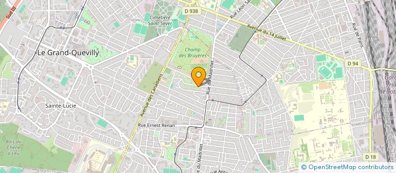 localisation de l'entreprise SDRIVE  SAINT-ETIENNE-DU-ROUVRAY