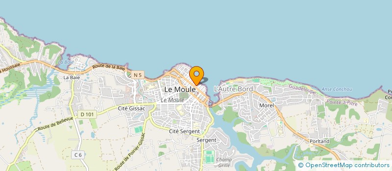 localisation de l'entreprise SDS à LE MOULE