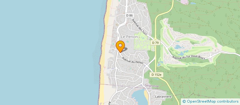 localisation de l'entreprise SDS  SEIGNOSSE