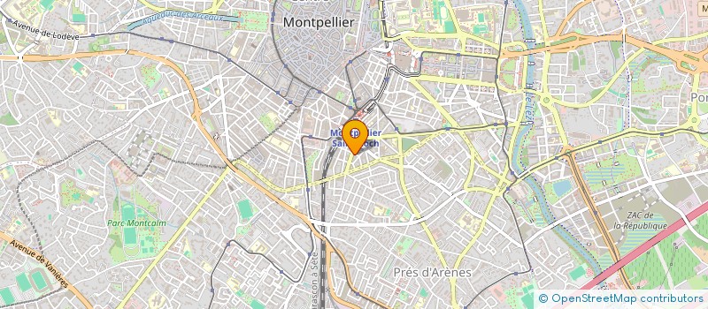 localisation de l'entreprise SDS à MONTPELLIER