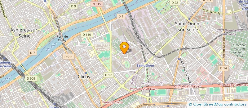 localisation de l'entreprise SDS EIG à COURBEVOIE
