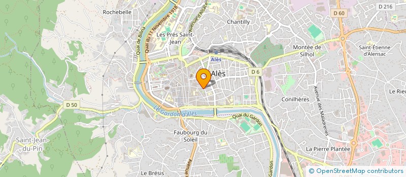 localisation de l'entreprise SDS SPORT DIFFUSION SERVICE  ALES