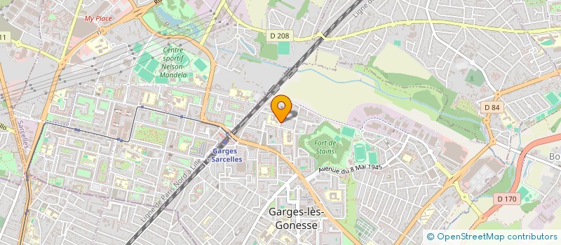 localisation de l'entreprise SDS TRANSPORT à GARGES-LES-GONESSE