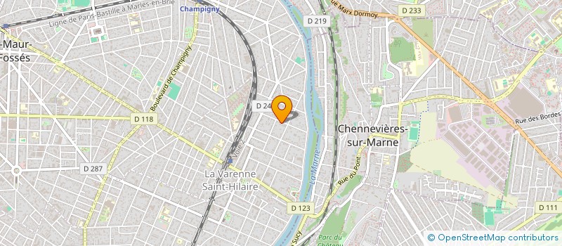 localisation de l'entreprise SDS4ID à SAINT-MAUR-DES-FOSSES