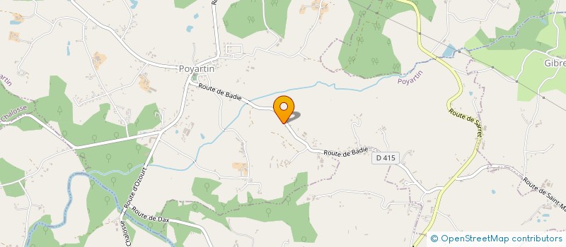 localisation de l'entreprise SDSA  POYARTIN