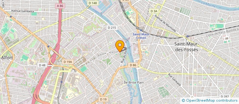 localisation de l'entreprise SDSB à CRETEIL