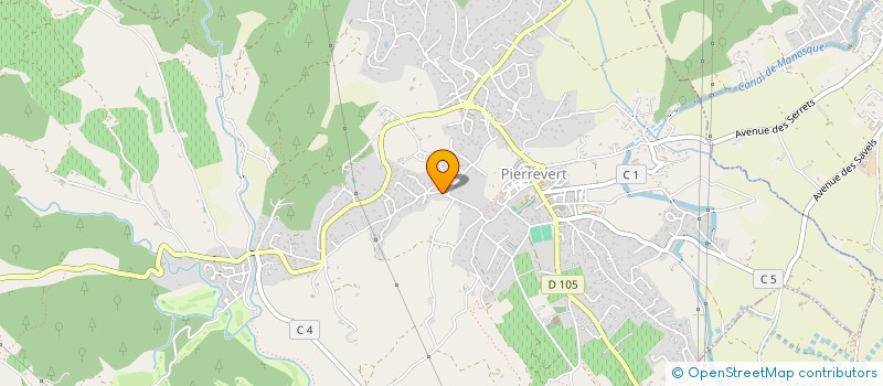 localisation de l'entreprise SDSUD à PIERREVERT