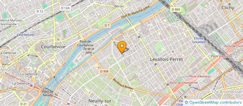 localisation de l'entreprise SDT à NEUILLY-SUR-SEINE