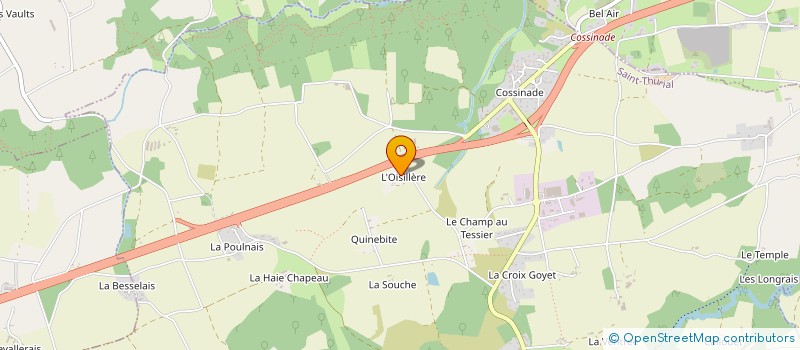 localisation de l'entreprise SDT  SAINT-THURIAL