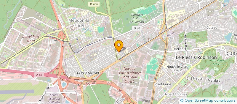 localisation de l'entreprise SDT ADVISORY à CLAMART