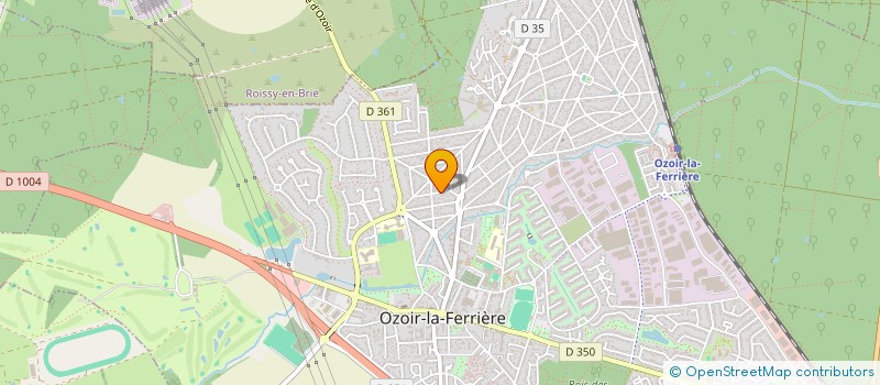localisation de l'entreprise SDT HOLDING  OZOIR-LA-FERRIERE