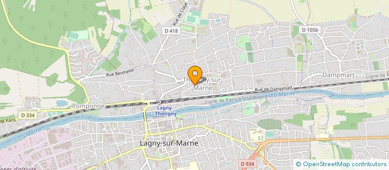 localisation de l'entreprise SDT INVEST à LOGNES