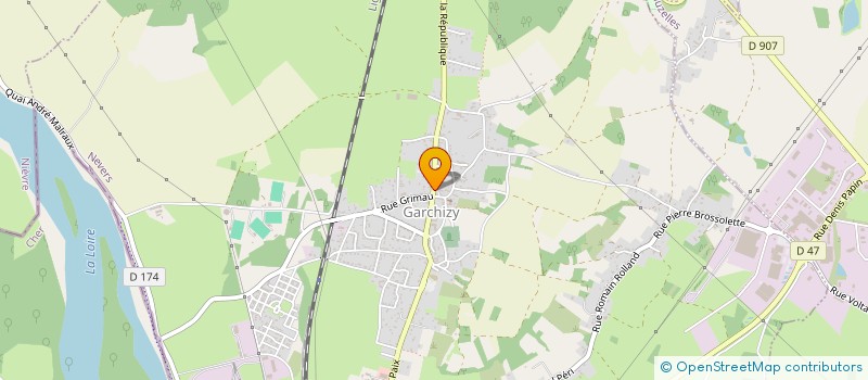 localisation de l'entreprise SDT PRESSE LOTO  GARCHIZY