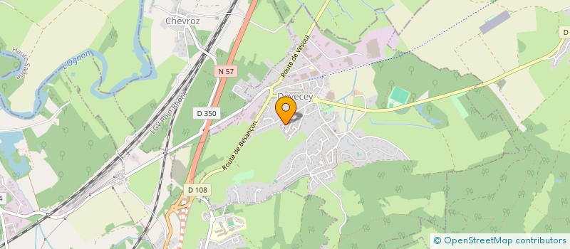 localisation de l'entreprise SDTB  DEVECEY