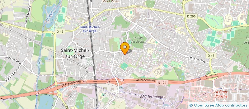 localisation de l'entreprise SDTB  SAINT-MICHEL-SUR-ORGE