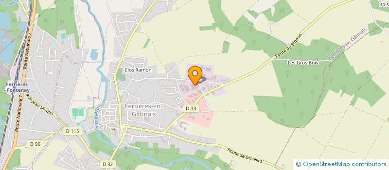 localisation de l'entreprise SDTCI SOCIETE DE DEVELOPPEMENT TECHNIQUE COMMERCIAL ET D'INNOVATION à FERRIERES-EN-GATINAIS