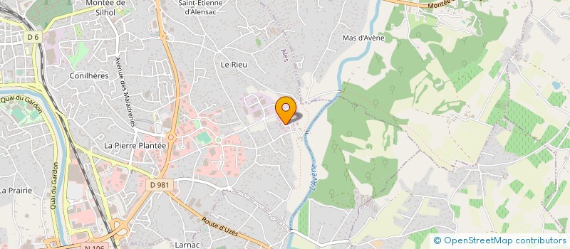 localisation de l'entreprise SDTECH MICRO (SOLIDES DIVISES TECHNOLOGIES MICRO)  ALES