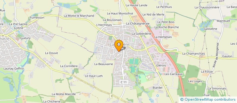localisation de l'entreprise SDTM à LA MEZIERE